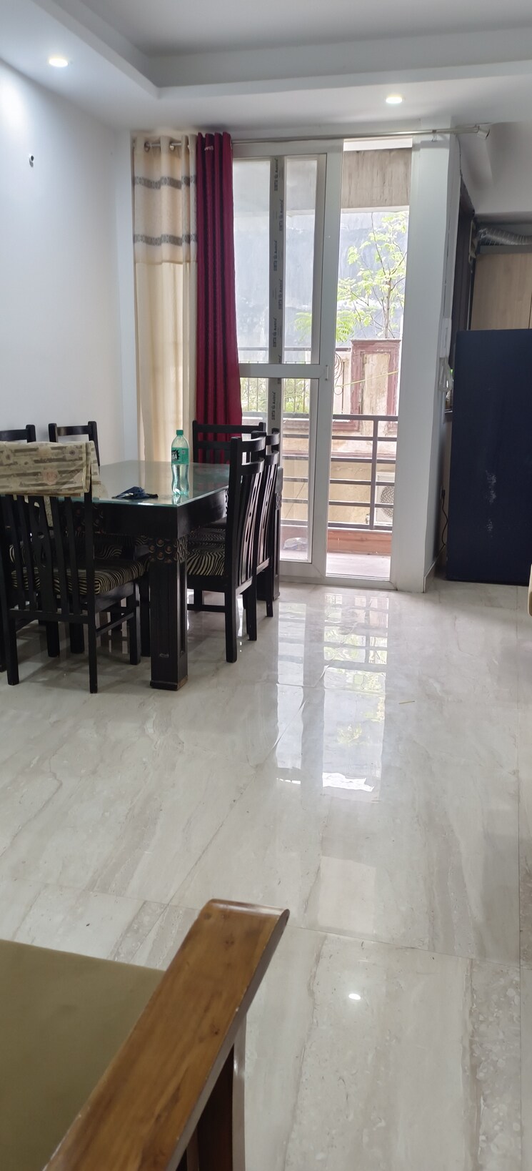 Dining area, freedom fighters enclave 3 Bedroom 1450 Sq.Ft. Builder Floor In Freedom Fighters Enclave Delhi 8980068