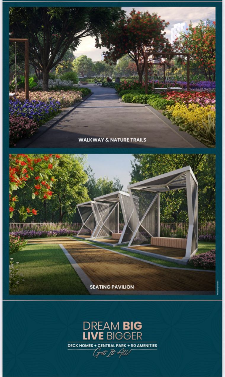 Garden, yukti-anchor-point-oasis 2 Bedroom 741 Sq.Ft. Apartment In Rathodi Mumbai 8980086