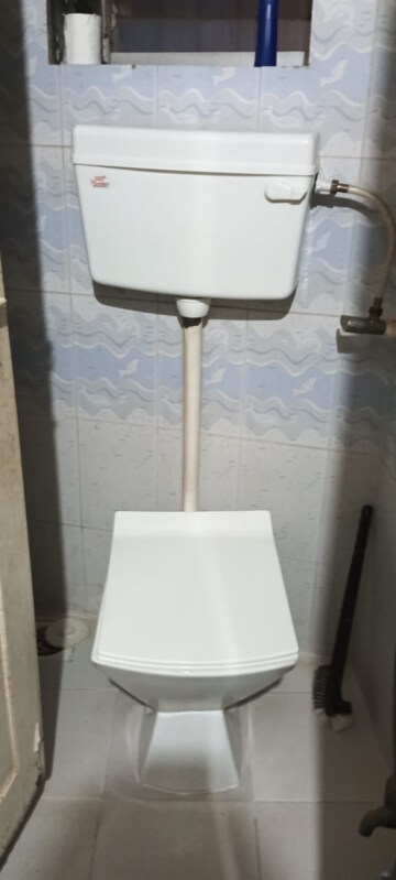 Bathroom in 1 RK Apartment at Panchamrut CHS, Lower Parel – for Rent