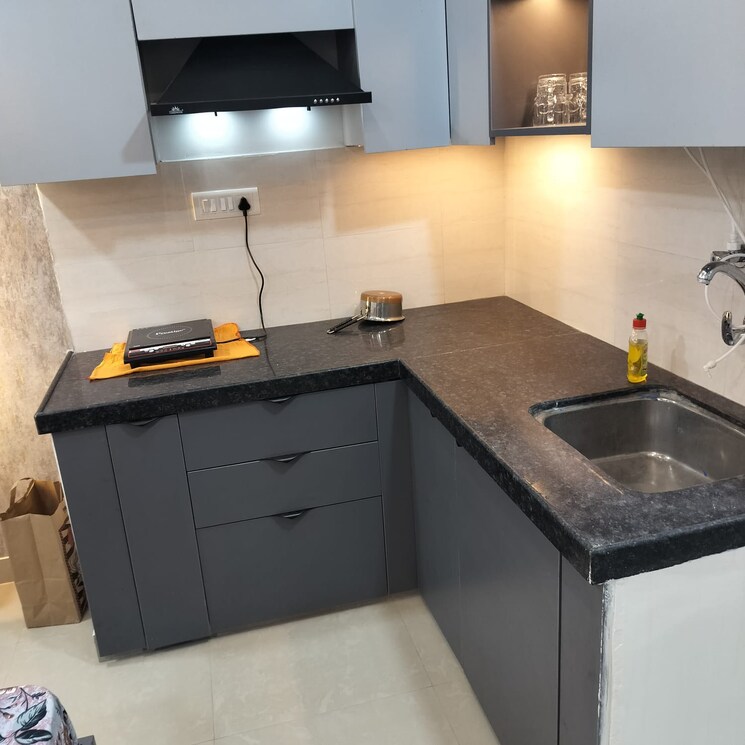 Kitchen, okay-plus-solitaire-suites 1 RK 403 Sq.Ft. Apartment In Ramnagariya Jaipur 8980137