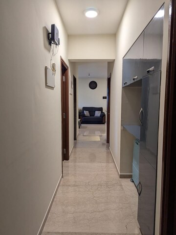 Building Lobby in 3 BHK Apartment at Kalpataru Hills, Manpada – for Rent