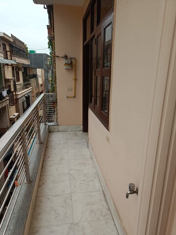 Balcony in 3 BHK Builder Floor at Malviya Nagar – for Rent