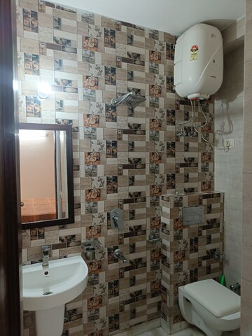 Bathroom in 3 BHK Builder Floor at Malviya Nagar – for Rent