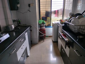 Kitchen in 2 BHK Apartment at Kanchan Junga Tower, Kopar Khairane – for Sale