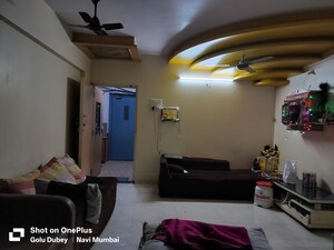Living Room in 2 BHK Apartment at Rajal Dham Apartment, Kopar Khairane – for Sale