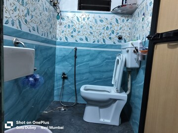 Bathroom in 2 BHK Apartment at Rajal Dham Apartment, Kopar Khairane – for Sale