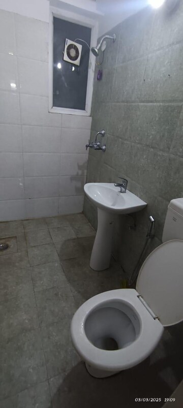 Bathroom in 3 BHK Apartment at Nirala World Estate I, Tech Zone 4 Greater Noida – for Rent