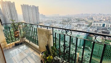 Balcony in 3 BHK Apartment at Nirala World Estate I, Tech Zone 4 Greater Noida – for Rent