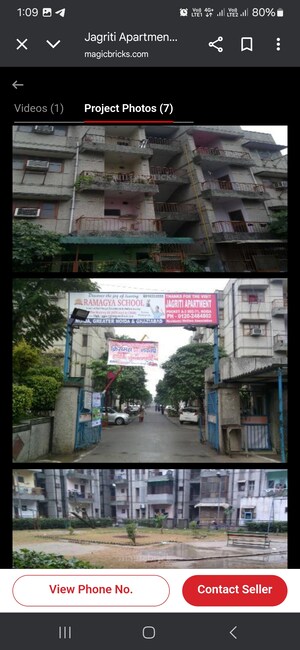 1 BHK Apartment – Exterior View View at Jagriti Apartments, Sector 71 - for Sale