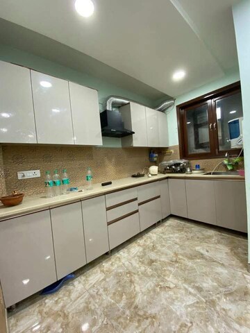 Kitchen in 4 BHK Builder Floor at Malviya Nagar – for Rent