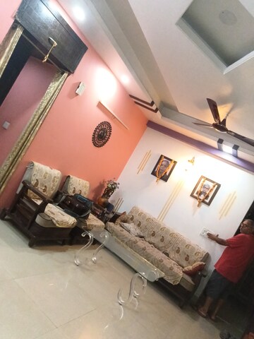 Living Room in 1 BHK Apartment at Aims Golf City, Sector 75 – for Rent