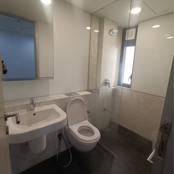 Bathroom in 3 BHK Apartment at Lodha Altia, Wadala Truck Terminal – for Rent