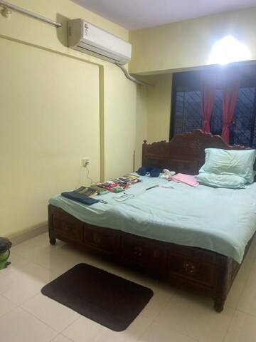 Bedroom in 2 BHK Apartment at Ramchandra Nivas, Kopar Khairane – for Rent