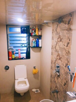 Attached Bathroom in 1 BHK Apartment at Neel Sarovar, Andheri East – for Sale