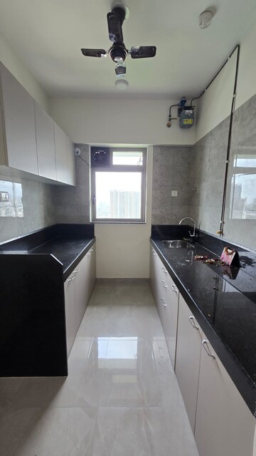 Kitchen in 3.5 BHK Apartment at Sheth Irene, Malad West – for Rent