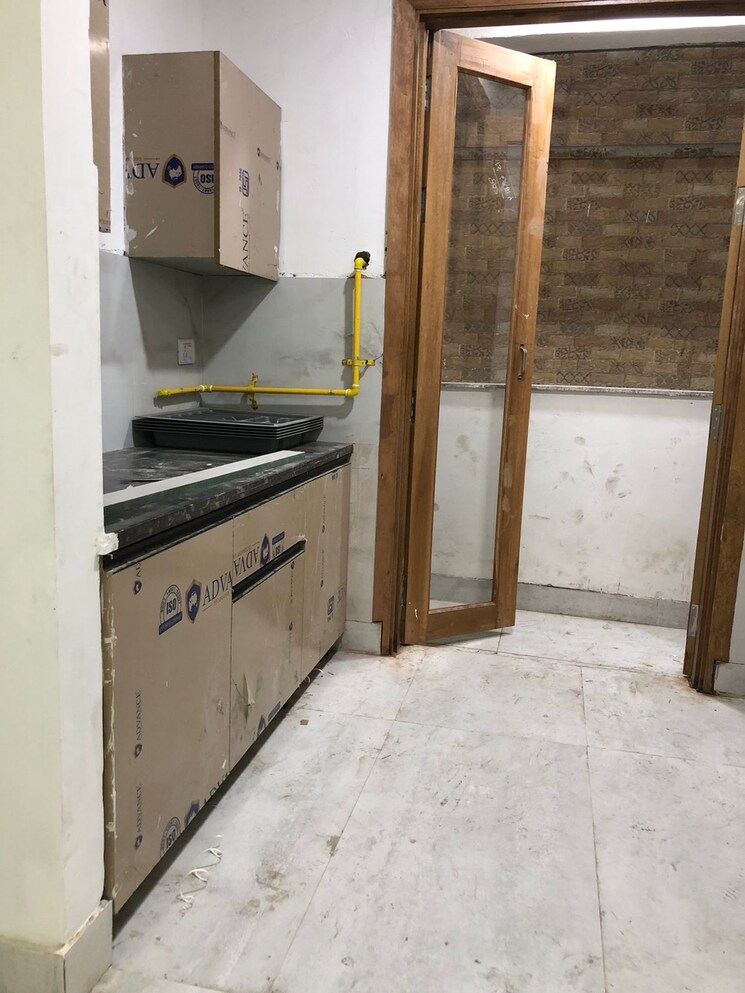 Kitchen, palm-residency-chhatarpur 2 Bedroom 900 Sq.Ft. Builder Floor In Chattarpur Delhi 8980498