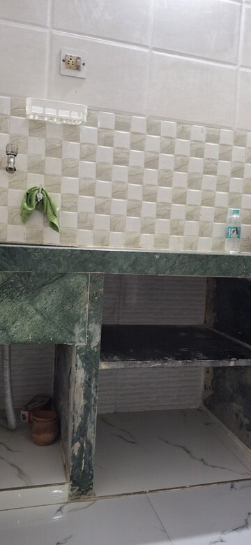 Kitchen in 1 BHK Apartment at Prabhu Dham Apartment, Ghansoli – for Rent