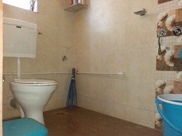 Bathroom in 3 BHK Apartment at Usha Kiran Residency, Badlapur East – for Sale