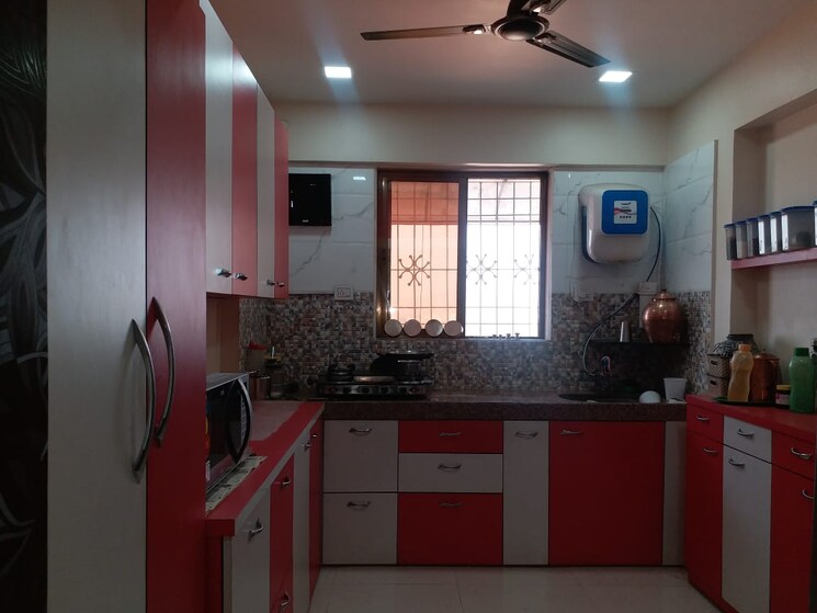 Kitchen, usha-kiran-residency 3 Bedroom 1200 Sq.Ft. Apartment In Badlapur East Thane 8978668
