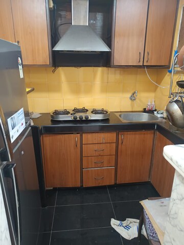 Kitchen in 1 BHK Apartment at Shilp Tower, Lower Parel – for Rent