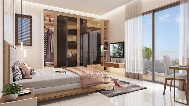 Bedroom, capricorn-one-green-park 4 Bedroom 1942 Sq.Ft. Apartment In Kondhwa Pune 8980473