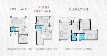 Floor Plan in Studio Apartment at Margao – for Sale