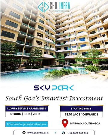 Studio Apartment – Exterior View View at Margao - for Sale