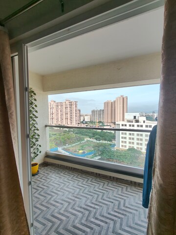 Balcony in 3 BHK Apartment at VTP CELESTA, Mohammadwadi – for Rent