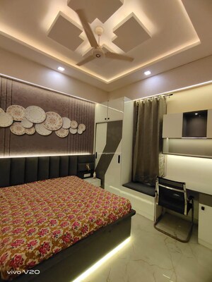 Bedroom in 3 BHK Builder Floor at Chander Vihar – for Sale