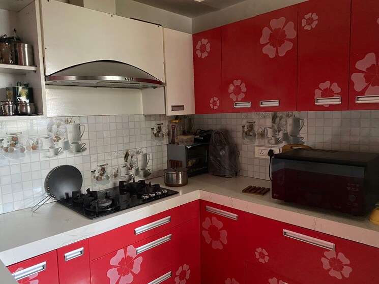 Kitchen, bptp-park-grandeura 3.5 Bedroom 2032 Sq.Ft. Apartment In Sector 82 Faridabad 8980595