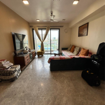 Living Room in 3 BHK Apartment at Lodha Gardenia, Wadala Truck Terminal – for Rent