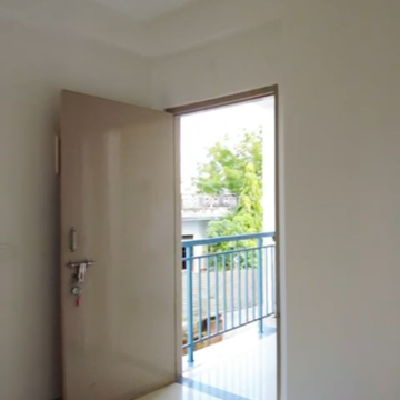 Balcony in 3 BHK Apartment at Vaishali Nagar – for Rent