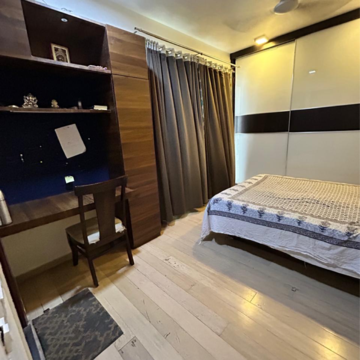 Bedroom in 3 BHK Apartment at New Cuffe Parade, Wadala Truck Terminal – for Rent
