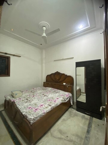Bedroom in 3.5 BHK Builder Floor at Shivalik Colony – for Rent