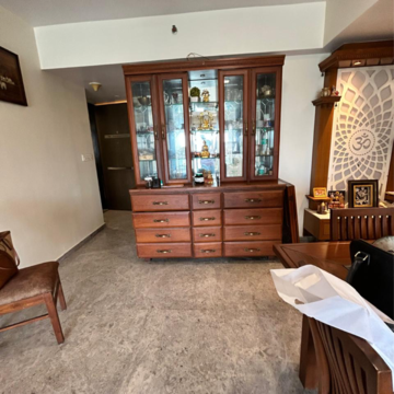 Living Room in 3 BHK Apartment at Lodha Altia, Wadala Truck Terminal – for Rent