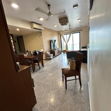 Living Room in 3 BHK Apartment at Lodha Estrella, Wadala Truck Terminal – for Rent