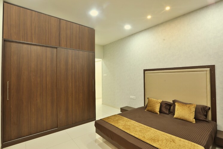 Bedroom, kumar-palmsprings 3 Bedroom 1163 Sq.Ft. Apartment In Undri Pune 8980628