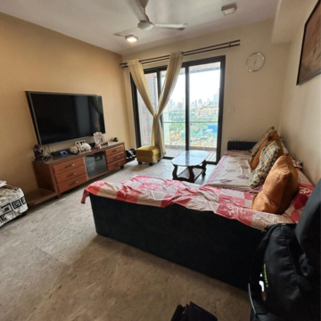 Living Room in 3 BHK Apartment at Lodha Enchante, Wadala Truck Terminal – for Rent