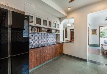 Kitchen in 3 BHK Apartment at Banjara Hills – for Sale