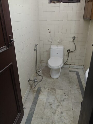 Bathroom in 3 BHK Builder Floor at Shivalik Colony – for Rent