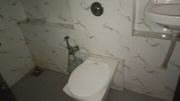Bathroom in 1 BHK Apartment at Siddhi Highland Park, Kolshet Road – for Rent