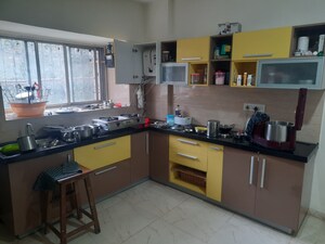 Kitchen in 2 BHK Apartment at Channel Classic CHS, Kopar Khairane – for Sale