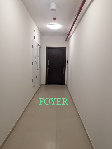 Building Lobby in 3 BHK Apartment at K Raheja Reserve, Mohammadwadi – for Rent