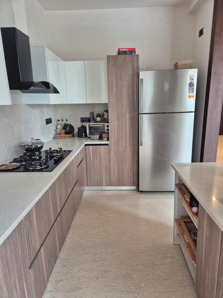 Kitchen, ansal-api-esencia 3 Bedroom 2000 Sq.Ft. Builder Floor In Sector 67 Gurgaon 8980793