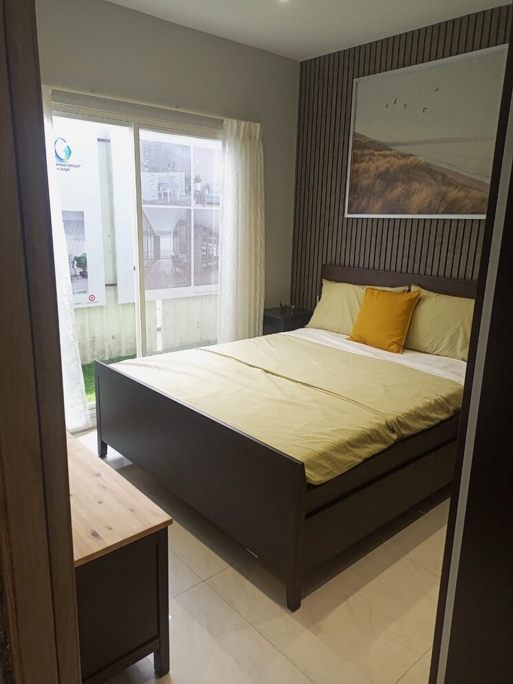 Bedroom, goel-ganga-imperia 3 Bedroom 1267 Sq.Ft. Apartment In Nibm Annexe Pune 8980779