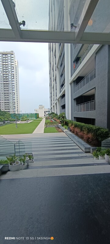 Balcony in 4 BHK Apartment at Godrej Woods, Sector 43 – for Rent