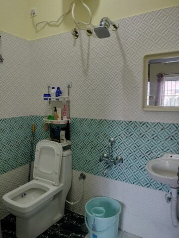 Bathroom in 2 BHK Builder Floor at Jagadish Nilaya, Cv Raman Nagar – for Rent