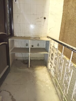 Staircase in 4 BHK Builder Floor at Krishna Nagar – for Sale