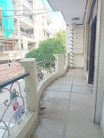Balcony in 4 BHK Builder Floor at Krishna Nagar – for Sale