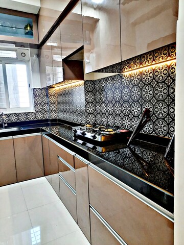 Kitchen in 2 BHK Apartment at Lodha Amara, Kolshet Road – for Sale